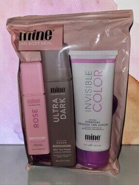 Mine Tan Body Skin Tanning Set